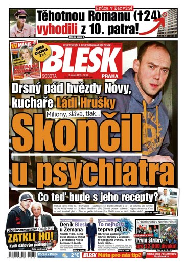 Obálka e-magazínu Blesk 7.2.2015