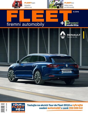 Obálka e-magazínu FLEET firemní automobily 4/2016