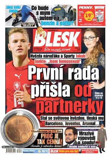 Obálka e-magazínu Blesk 15.2.2023