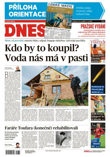 Obálka e-magazínu MF Dnes 12.10.2024