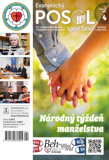 Obálka e-magazínu Evanjelický posol spod Tatier 4/2025