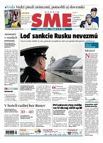 Obálka e-magazínu SME 1.8.2014