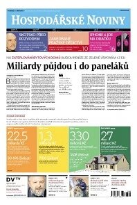 Obálka e-magazínu Hospodářské noviny 180 - 15.9.2014