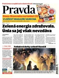 Obálka e-magazínu Pravda 24. 10. 2014