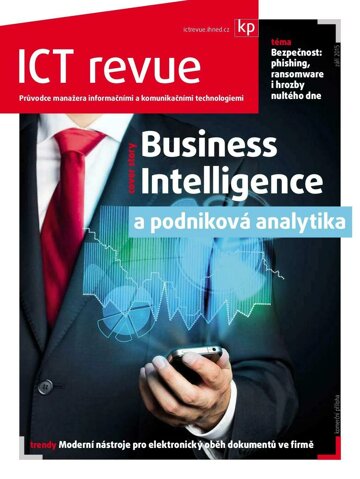 Obálka e-magazínu Ekonom 38 - 17.9.2015 - příloha ICT revue