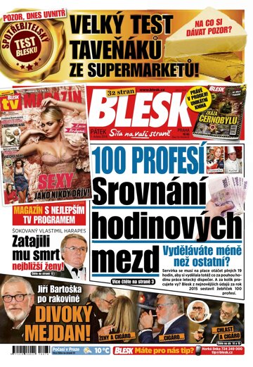 Obálka e-magazínu Blesk 1.4.2016