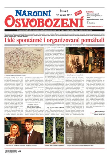 Obálka e-magazínu Národní Osvobození 8/2017