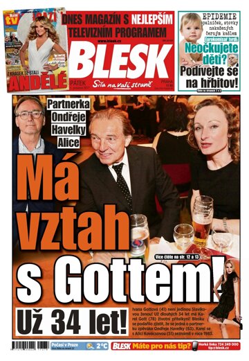 Obálka e-magazínu Blesk 1.12.2017