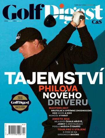 Obálka e-magazínu Golf Digest C&S 4/2017