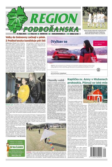 Obálka e-magazínu Region Podbořanska 40/2021