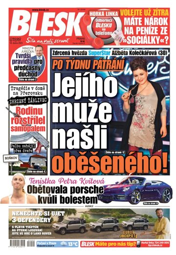 Obálka e-magazínu Blesk 18.4.2023