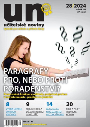 Obálka e-magazínu Učitelské noviny 28/2024