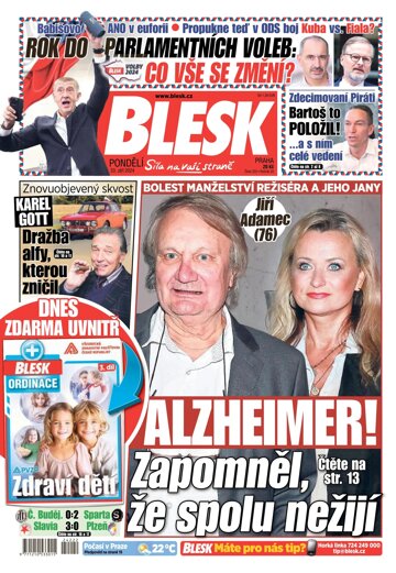 Obálka e-magazínu Blesk 23.9.2024