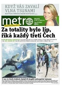 Obálka e-magazínu deník METRO 31.1.2013