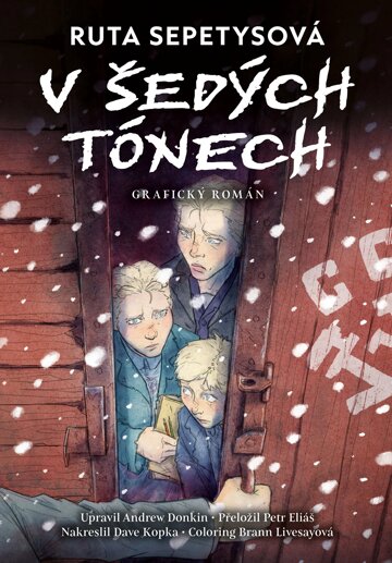 Obálka knihy V šedých tónech - grafický román