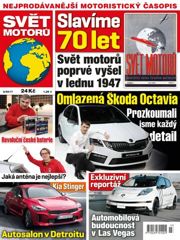 Obálka e-magazínu Svět motorů 16.1.2017