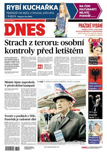 Obálka e-magazínu MF Dnes 2.5.2017