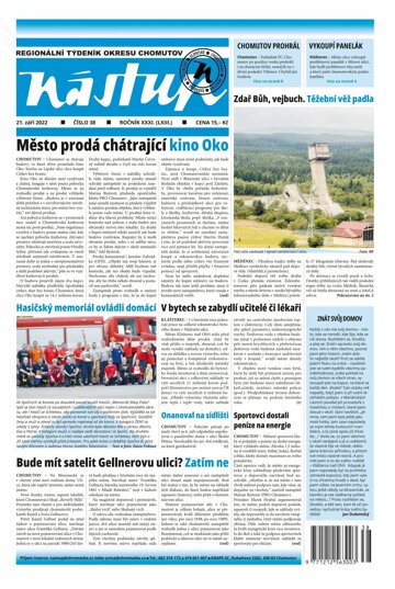 Obálka e-magazínu Nástup 38/2022