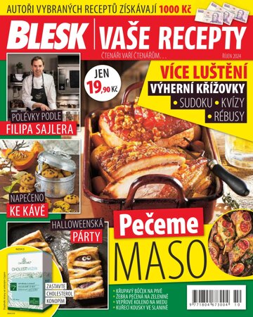 Obálka e-magazínu BLESK VAŠE RECEPTY 10/2024