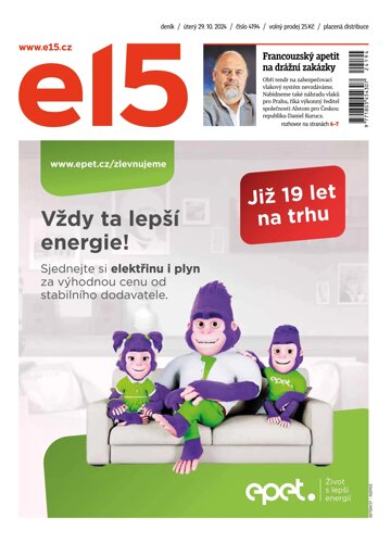 Obálka e-magazínu E15 29.10.2024