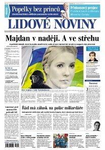 Obálka e-magazínu Lidové noviny 22.2.2014