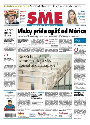 Obálka e-magazínu SME 9.2.2017