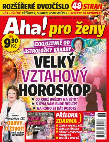 Obálka e-magazínu AHA! pro ženy 26-27/2018