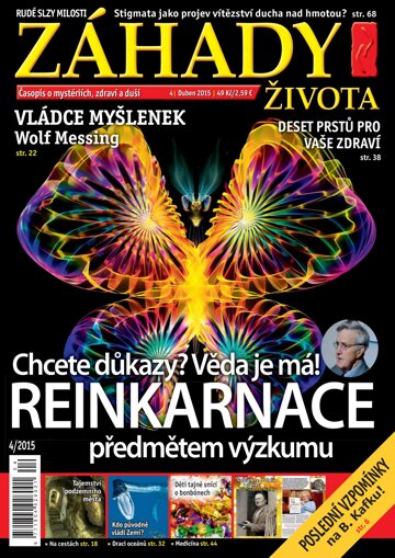 Obálka e-magazínu Záhady života 4/2015