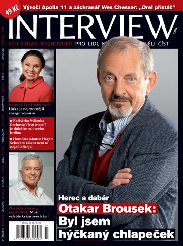 Obálka e-magazínu INTERVIEW 7/2024