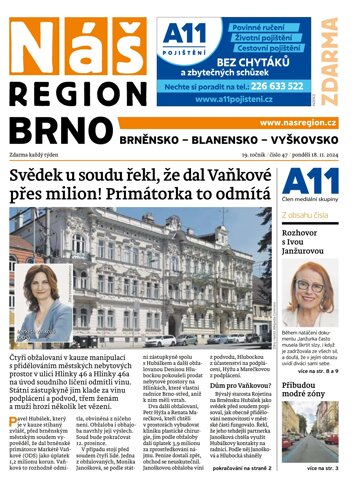 Obálka e-magazínu Náš Region - Brno 47/2024