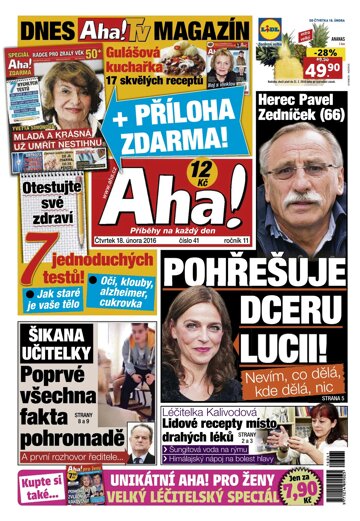 Obálka e-magazínu AHA! 18.2.2016