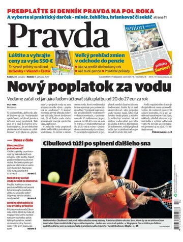 Obálka e-magazínu Pravda 14. 1. 2017