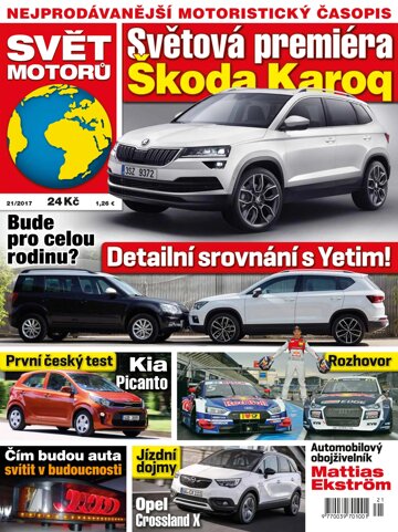 Obálka e-magazínu Svět motorů 22.5.2017