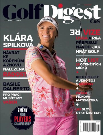 Obálka e-magazínu Golf Digest C&S 5/2017