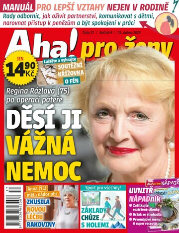 Obálka e-magazínu AHA! pro ženy 17/2023