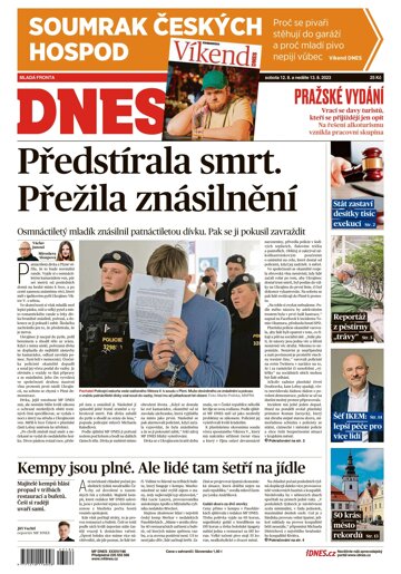 Obálka e-magazínu MF Dnes 12.8.2023