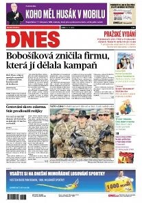 Obálka e-magazínu MF Dnes 14.11.2014