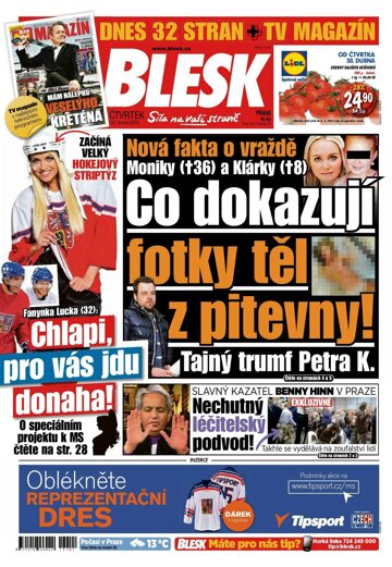 Obálka e-magazínu Blesk 30.4.2015