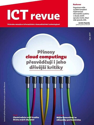 Obálka e-magazínu Hospodářské noviny - příloha 195 - 10.10.2017 příloha ICT revue