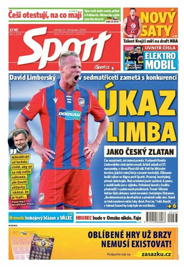 Obálka e-magazínu Sport 11.11.2020