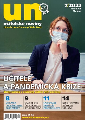 Obálka e-magazínu Učitelské noviny 7/2022