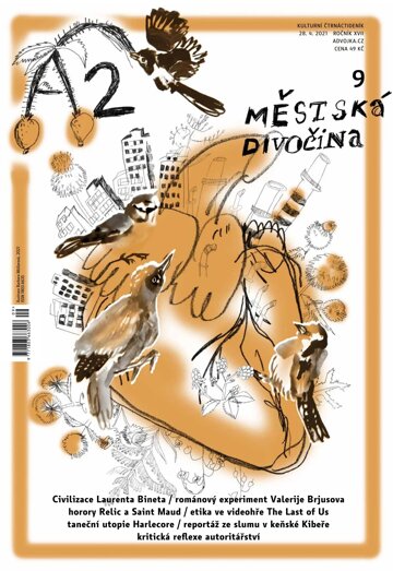 Obálka e-magazínu A2 kulturní čtrnáctideník 9/2021