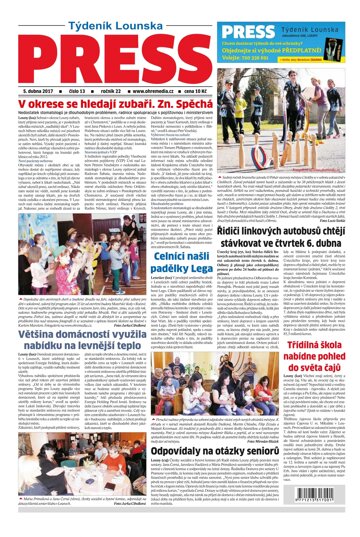 Obálka e-magazínu Lounský press 13/2017