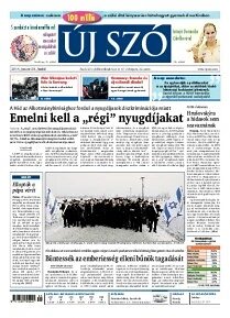 Obálka e-magazínu Új Szó 28.1.2014