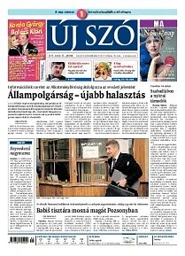 Obálka e-magazínu Új Szó 31.1.2014