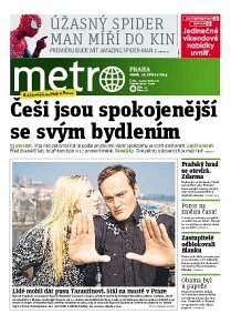 Obálka e-magazínu deník METRO 28.3.2014