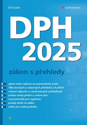 Obálka knihy DPH 2025 - zákon s přehledy