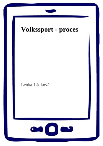 Obálka knihy Volkssport - proces