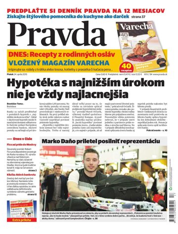 Obálka e-magazínu Pravda 24. 4. 2015