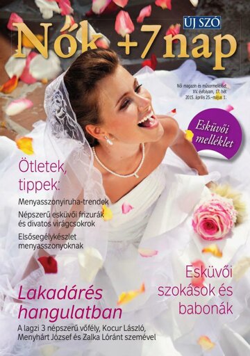 Obálka e-magazínu Új Szó  príloha 24/4/2015